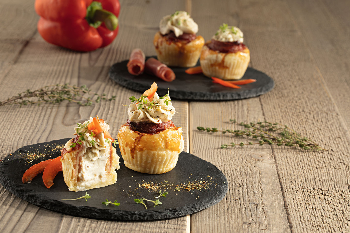 CuCap Silikon-Backförmchen 6er-Set