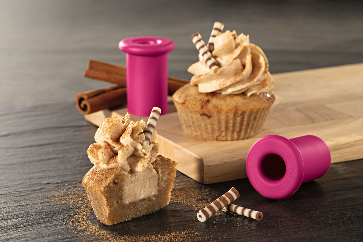 CuCap Silikon-Backförmchen 6er-Set