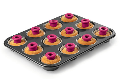 CuCap Silikon-Backförmchen 6er-Set