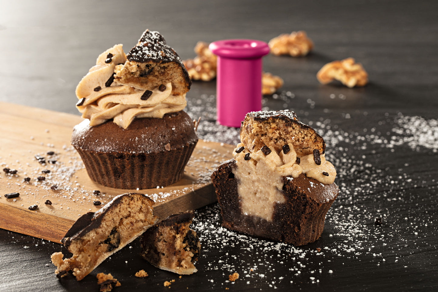 CuCap Silikon-Backförmchen 6er-Set