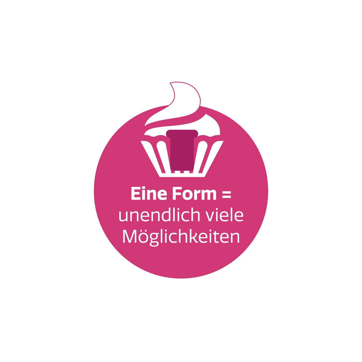 CuCap Silikon-Backförmchen 6er-Set