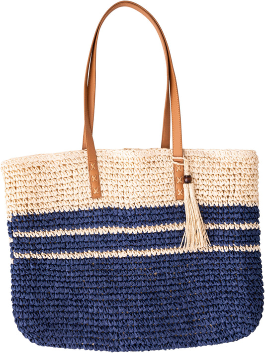 XXL Strand- und Shoppingkorb navy