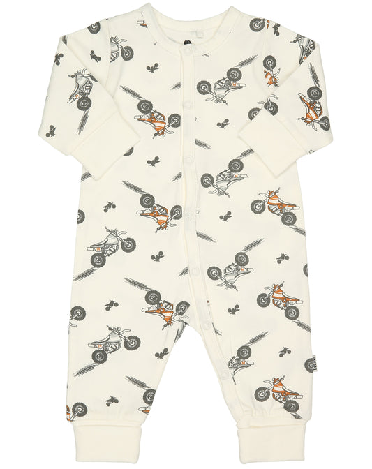 CeLaVi Schlafstrampler "Motocross" (Grösse: 50)