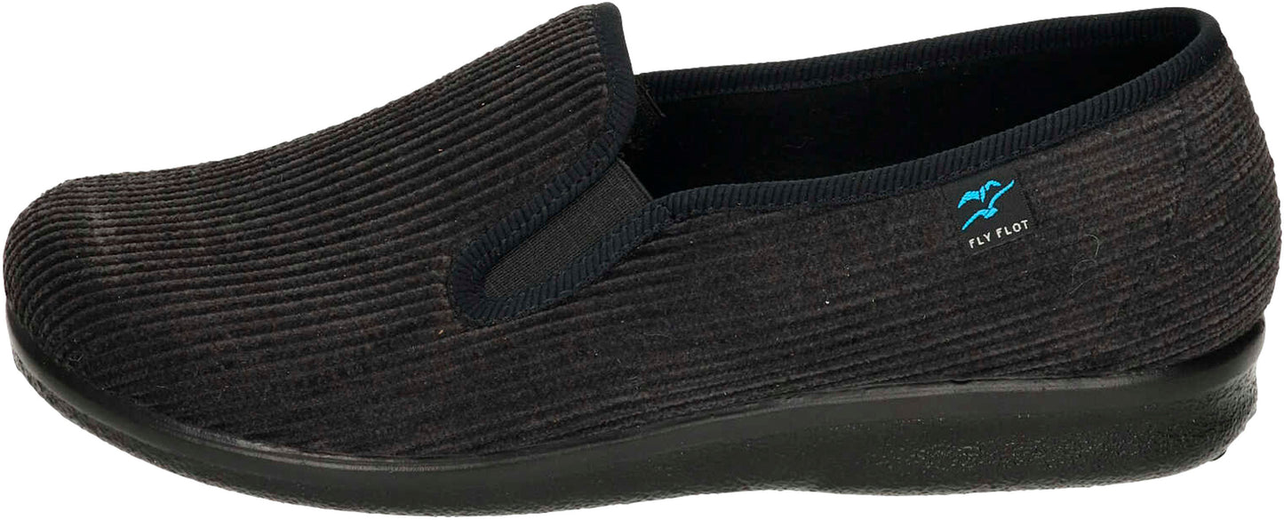 Fly Flot Herren-Hausschuh "Georg", grau (Grösse: 41)