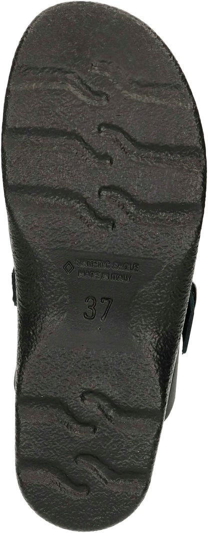 Fly Flot Damen-Pantolette "Veronika", schwarz (Grösse: 38)