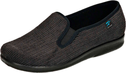 Fly Flot Herren-Hausschuh "Georg", grau (Grösse: 41)