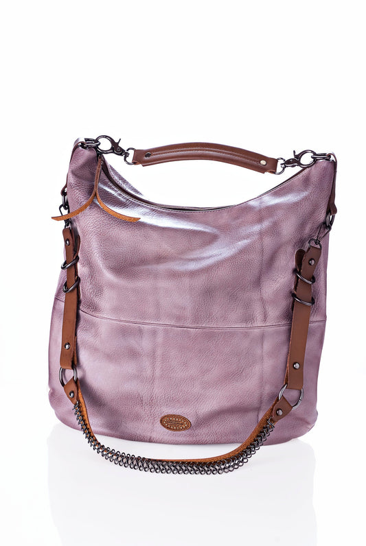 Umhängetasche "Alina" Kunstleder (Farbe: rosé)