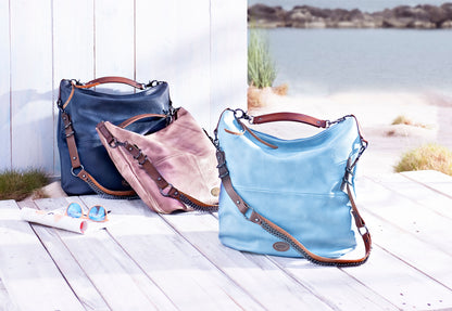 Umhängetasche "Alina" Kunstleder (Farbe: rosé)