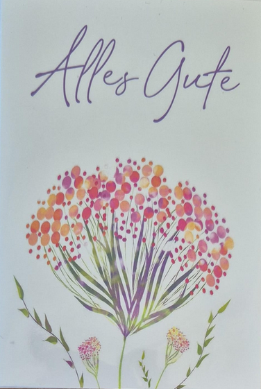 Alles Gute  ( 7 x 10 cm )