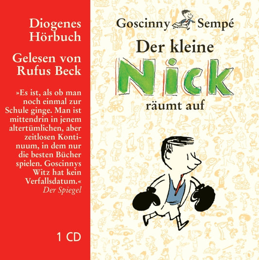 Der kleine Nick räumt auf, 1 Audio-CD (Hans Georg Lenzen)