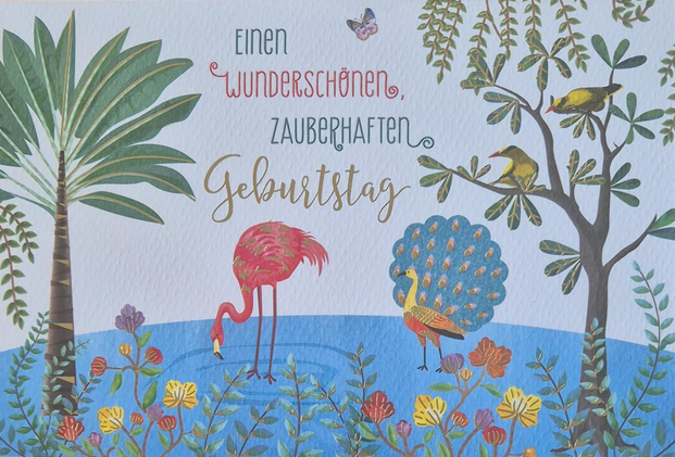 Einen wunderschönen, zauberhaften Geburtstag (B6)