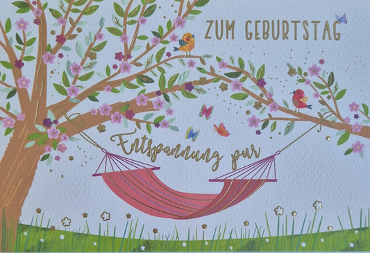 Zum Geburtstag Entspannung pur (B6)