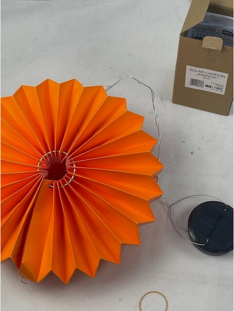 Solar-Lampion "Arancia" 33 cm