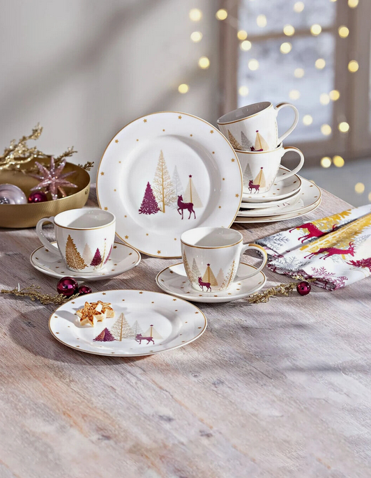 Kaffeservice Zauberwald 12-teilig