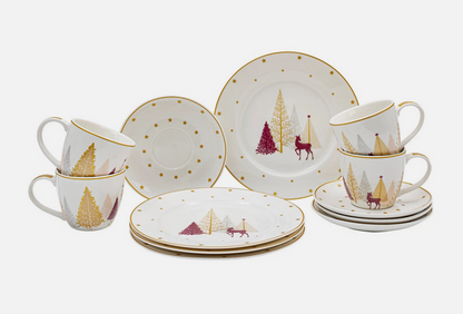 Kaffeservice Zauberwald 12-teilig