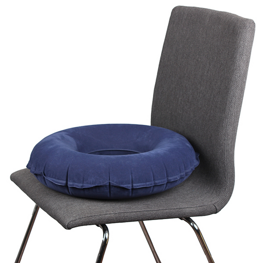 Vital Comfort Ringkissen aufblasbar, blau