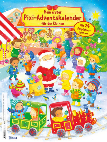 Mein erster Pixi-Adventskalender für die Kleinen - mit 24 Pappbilderbüchern