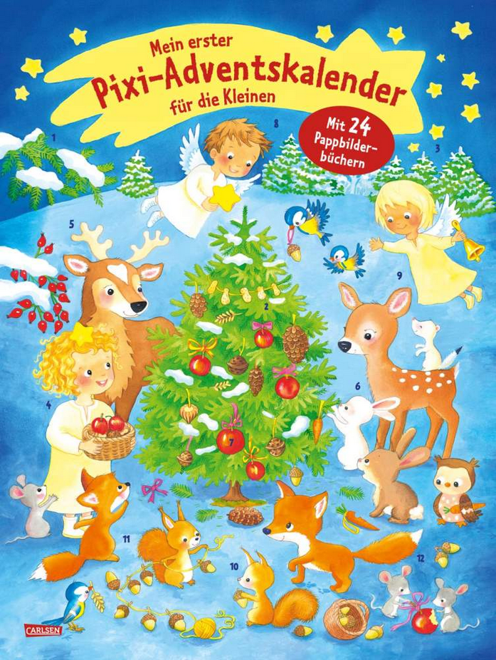 Mein erster Pixi-Adventskalender für die Kleinen - mit 24 Pappbilderbüchern