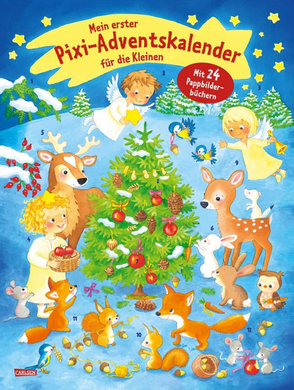 Mein erster Pixi-Adventskalender für die Kleinen - mit 24 Pappbilderbüchern