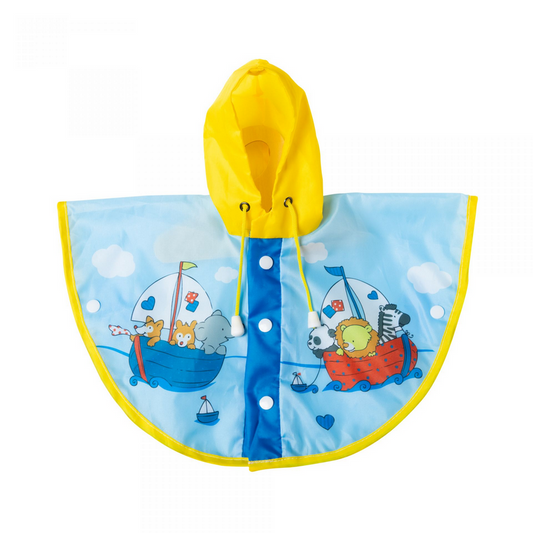Regencape "Segelfreunde", Gr. 35-45 cm