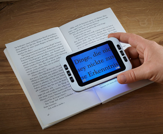 Elektronische Videolupe 3,5 Zoll Bildschirm