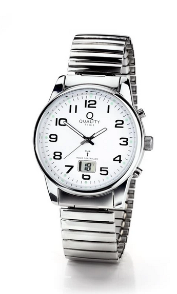 Uhr mit elastischem Armband – Herren