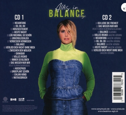 BEATRICE EGLI - ALLES IN BALANCE - LEISE 2 CD