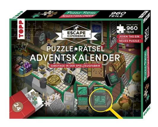 Puzzle-Rätsel-Adventskalender - Sabotage