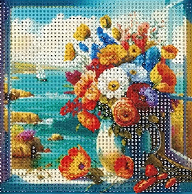 Diamond Painting "Bouquet" 40 x 40 cm