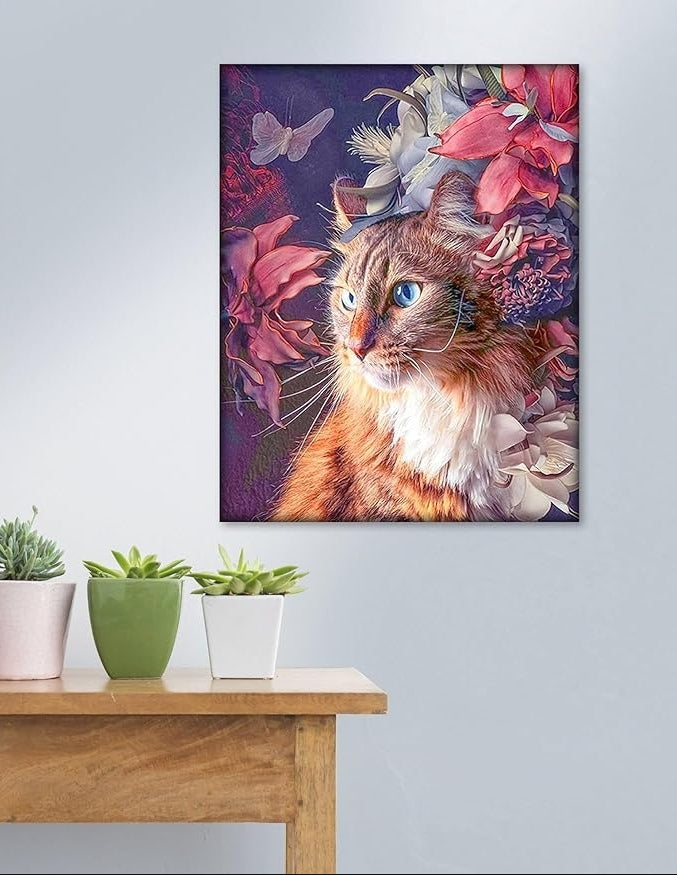 Diamond Painting "Samtpfote" 40 x 50 cm