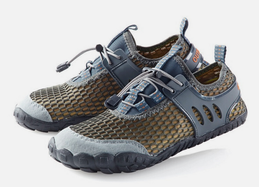 Barfuss-Schuhe grau,grösse 43