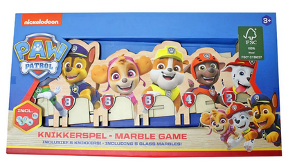 Murmelspiel "Paw Patrol" aus Holz
