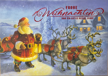 5er-Set Weihnachtskarten