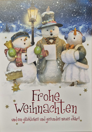 5er-Set Weihnachtskarten