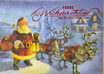 5er-Set Weihnachtskarten