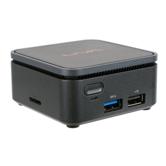 ECS Elitegroup -  Mini-PC  LIVA Q2, Celeron N4000, 4GB RAM, 32GB Flash - Gebraucht