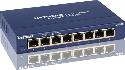 Netgear - Switch GS108GE - Gebraucht