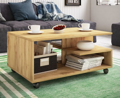 VCM Couchtisch Stango "Honig Eiche"