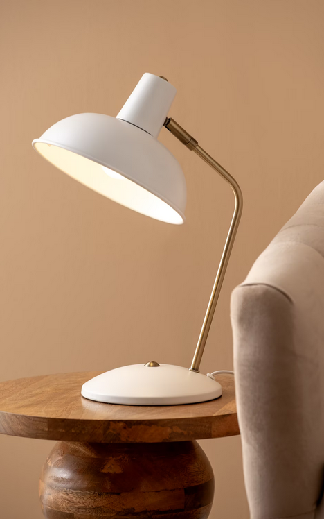 Tischlampe weiss