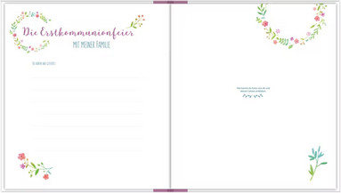 Meine erste Heilige Kommunion "Erinnerungsalbum"