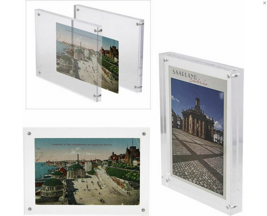 Postkartenrahmen aus Acrylglas