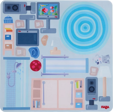 Puppenhaus Klebe-Deko