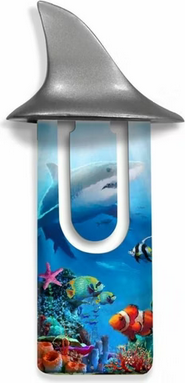 Fish Tales Shark Bookmark
