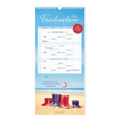 Familienplaner 2026 (22 x 48.5 cm)