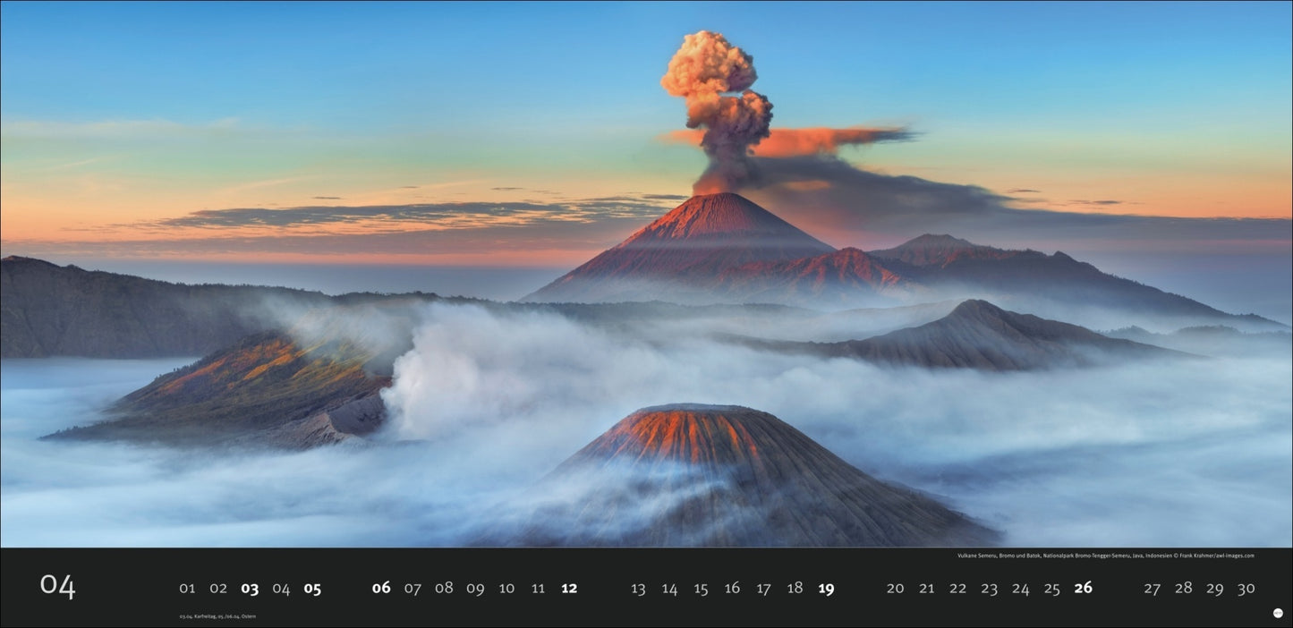 Panoramakalender 2026 "Magic Moments" (33 x 68 cm)