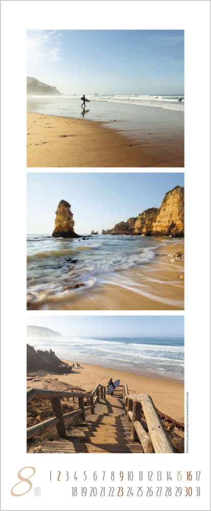 Triplets Kalender 2026 "Meeresrauschen" (69  x  28.50 cm)