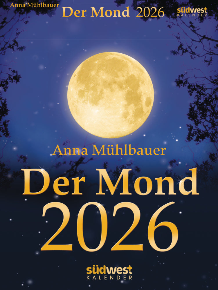 Der Mond 2026 "Tagesabreisskalender" (22.2  x 16.6 cm)