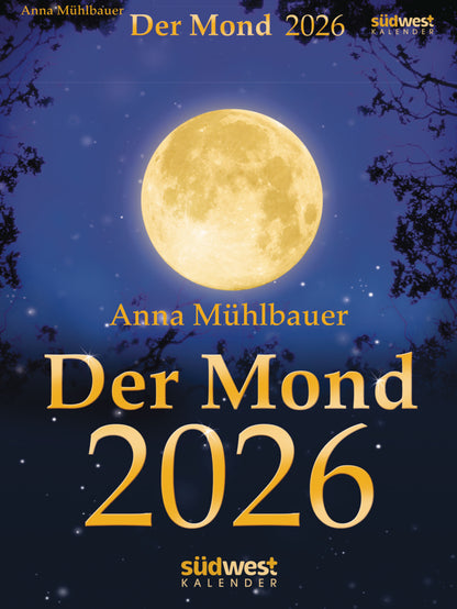 Der Mond 2026 "Tagesabreisskalender" (22.2  x 16.6 cm)