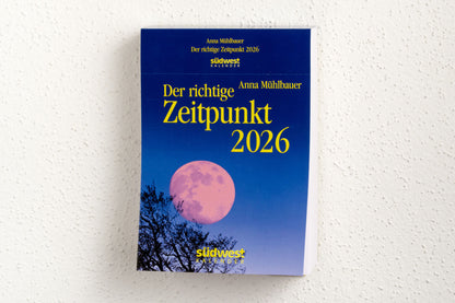 Der Mond 2026 "Tagesabreisskalender" (22.2  x 16.6 cm)