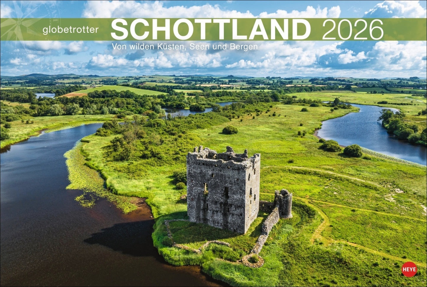 Schottland Globetrotter Kalender 2026 - Von wilden Küsten, Seen und Bergen (39 x 58 cm)
